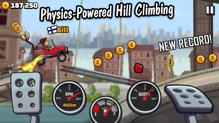 Hill Climb Racing 2 скриншот 6