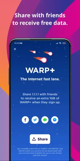 1.1.1.1 + WARP скриншот 4