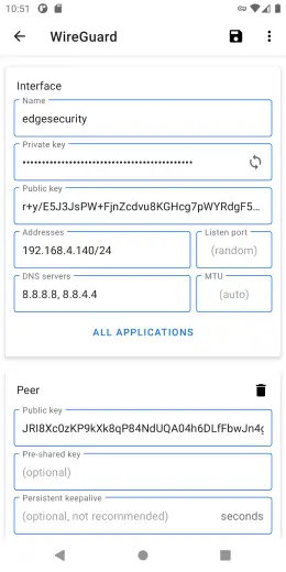 WireGuard скриншот 3
