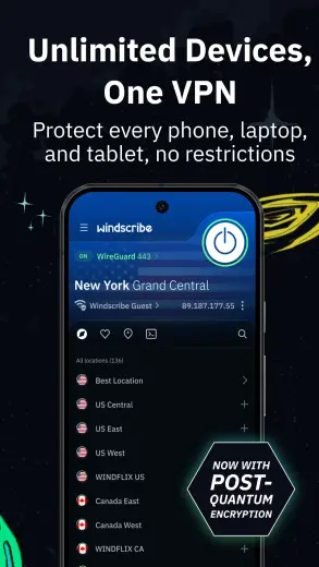 Windscribe скриншот 4