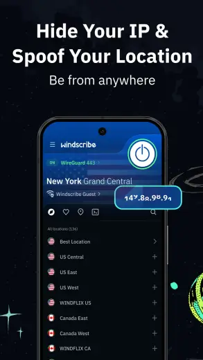 Windscribe скриншот 5