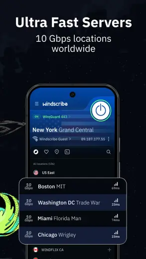 Windscribe скриншот 6