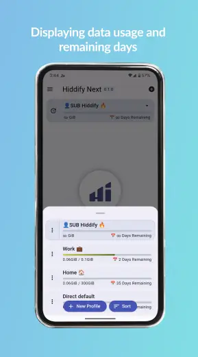 Hiddify скриншот 5