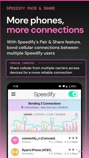 Speedify скриншот 5